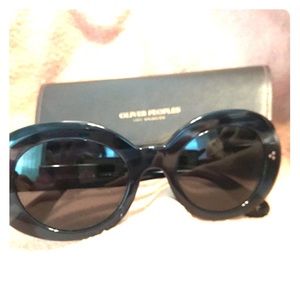 Oliver People’s Erissa Rounded Sunglasses